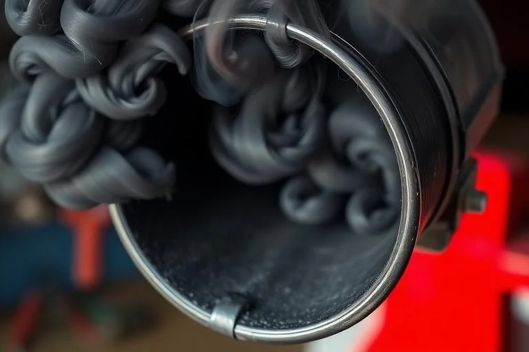 Cómo resolver porque sale humo negro del escape en tu vehículo paso a paso